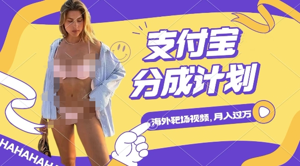 利用海外靶场射击视频，挣支付宝分成收益，轻松月入过W【揭秘】-第一资源站