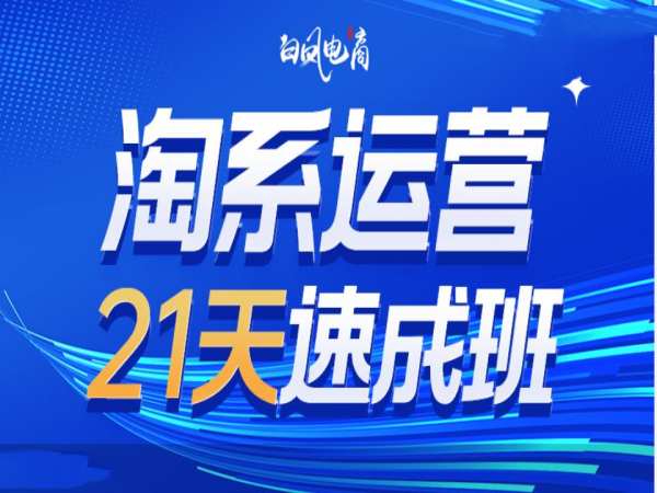 淘系运营21天速成班35期，年前最后一波和2025方向-第一资源站