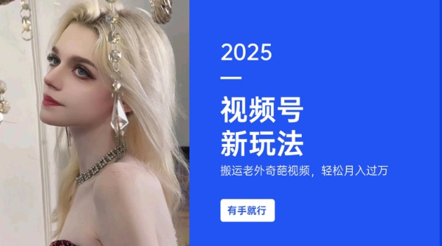 搬运老外奇葩视频，撸视频号分成计划收益，每天只需一小时，新手小白轻松月入过W-第一资源站