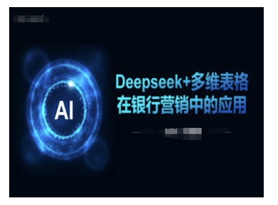 Deepseek+多维表格在银行营销场景中的应用-第一资源站