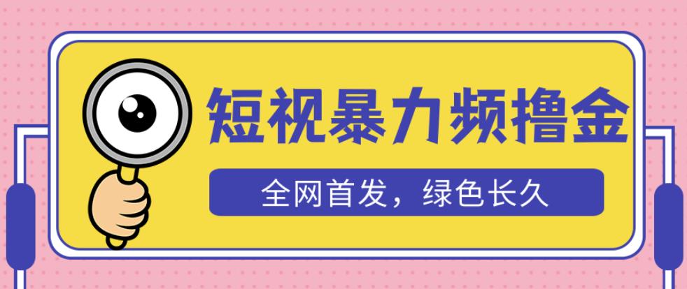 外面收费1680的短视频暴力撸金，日入300+长期可做，赠自动收款平台-第一资源站
