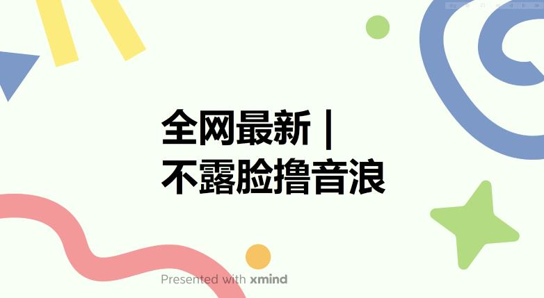 全网最新不露脸撸音浪，跑通自动化成交闭环，实现出单+收徒收益最大化【揭秘】-第一资源站