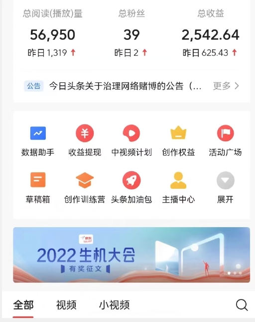 全新蓝海，西瓜视频流量掘金项目，简单上手适合0基础小白，暴力玩法日入500＋【揭秘】-第一资源站
