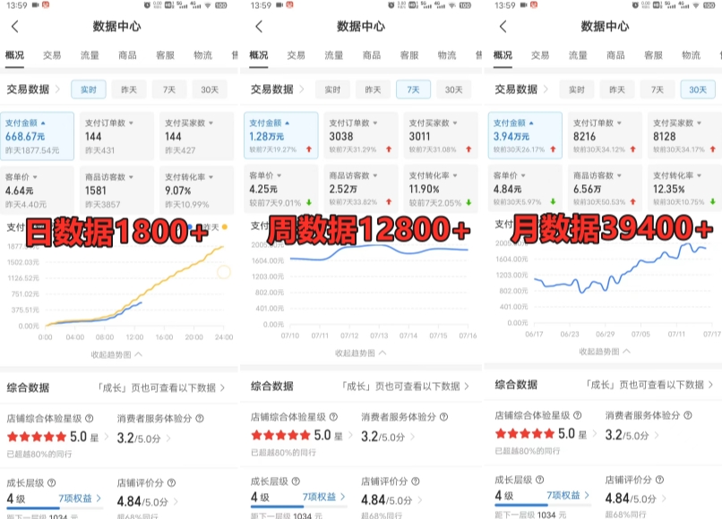 拼多多虚拟电商训练营月入30000+你也行，暴利稳定长久，副业首选-第一资源站