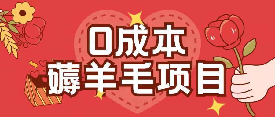 0成本，薅羊毛玩法一分钱不花一部手机即可操作单机1个小时30+-第一资源站